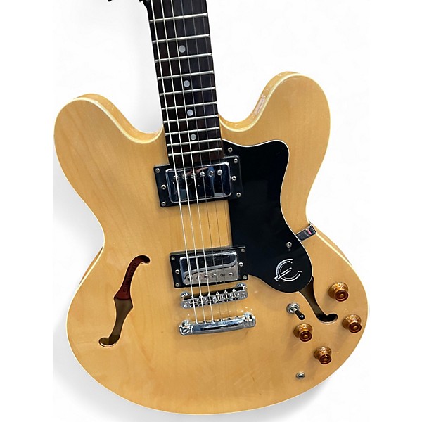 Used Epiphone Dot Natural Hollow Body Electric Guitar