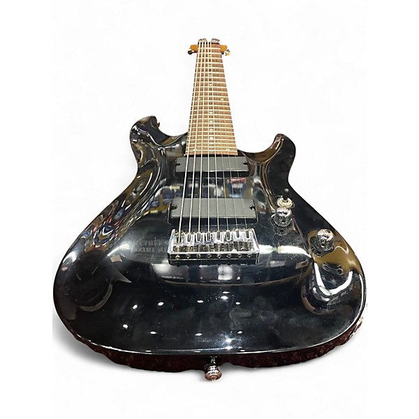 Used Schecter Guitar Research C8 EX Black Solid Body Electric Guitar