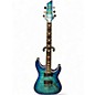 Used Schecter Guitar Research Omen Extreme 6 Blue Solid Body Electric Guitar thumbnail