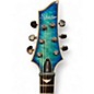 Used Schecter Guitar Research Omen Extreme 6 Blue Solid Body Electric Guitar
