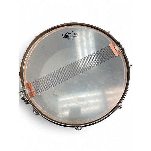 Used Gretsch Drums 14X5.5 Vintage Round Badge Progressive Jazz Snare Gold Sparkle Drum