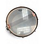 Used Gretsch Drums 14X5.5 Vintage Round Badge Progressive Jazz Snare Gold Sparkle Drum