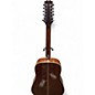 Used Mitchell D120s-12E Natural 12 String Acoustic Electric Guitar