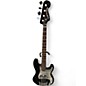 Used Squier Precision Bass Black and Silver Electric Bass Guitar thumbnail