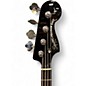 Used Squier Precision Bass Black and Silver Electric Bass Guitar