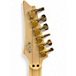 Used Ibanez PIA3761-XB Steve Vai Signature Black Onyx Solid Body Electric Guitar