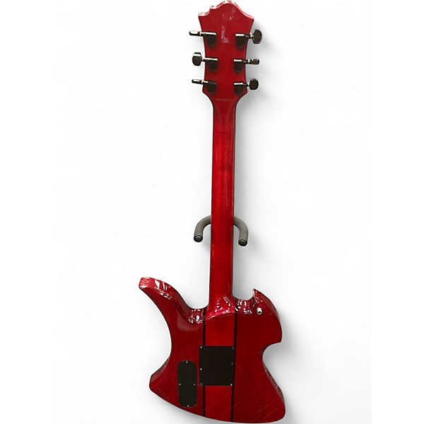 Used B.C. Rich Mockingbird Special Edition Red Solid Body Electric Guitar