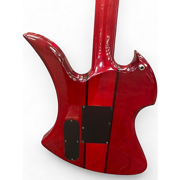 Used B.C. Rich Mockingbird Special Edition Red Solid Body Electric Guitar