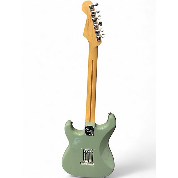 Used Fender American Professional Stratocaster SSS Antique Olive Solid Body Electric Guitar