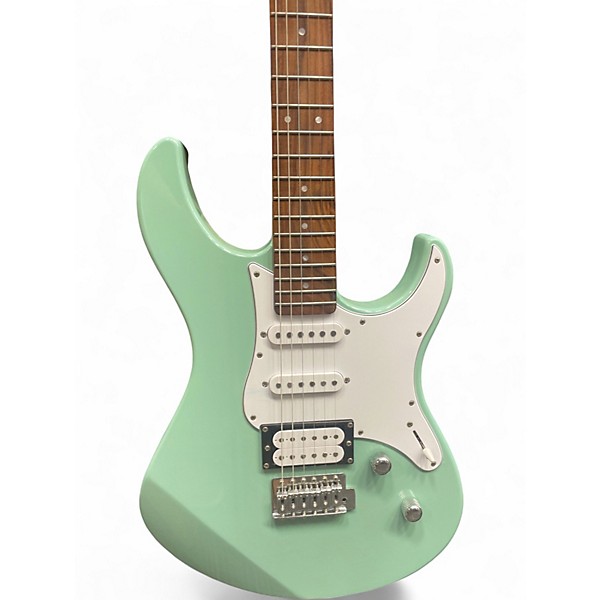 Used Yamaha Pacifica Turquoise Solid Body Electric Guitar