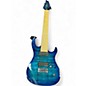 Used Carvin DC800 8 String Trans Blue Solid Body Electric Guitar thumbnail