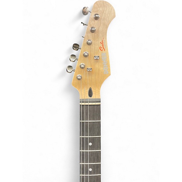 Used Donner SEEKER White Solid Body Electric Guitar