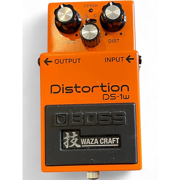 Used BOSS DS1W Distortion Effect Pedal