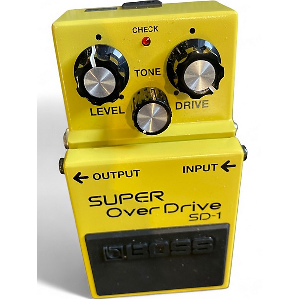 Used BOSS SD1 Super Overdrive Effect Pedal