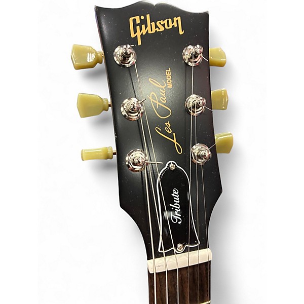 Used Gibson Les Paul Tribute Natural Solid Body Electric Guitar