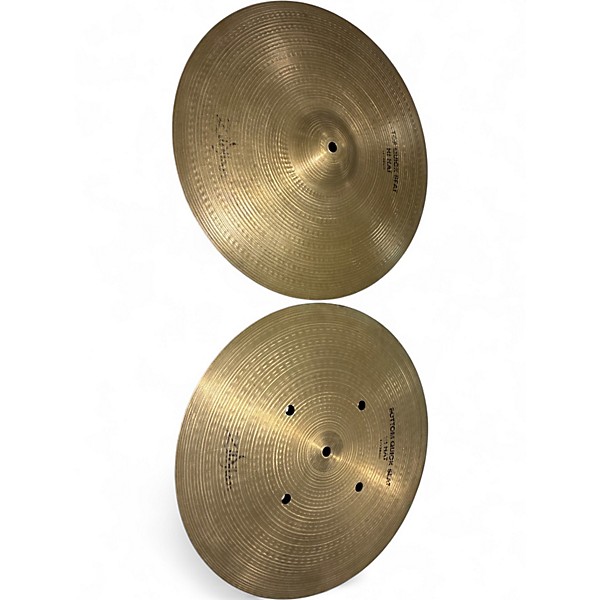 Used Zildjian 15in Quick Beat Hi Hat Pair Cymbal