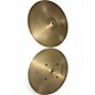 Used Zildjian 15in Quick Beat Hi Hat Pair Cymbal thumbnail