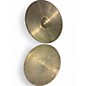Used Zildjian 15in Quick Beat Hi Hat Pair Cymbal
