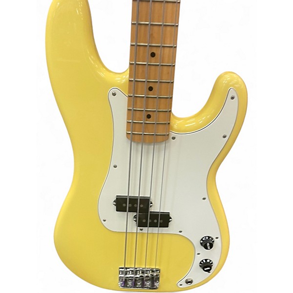 Used Fender Player Precision Bass Buttercream Electric Bass Guitar