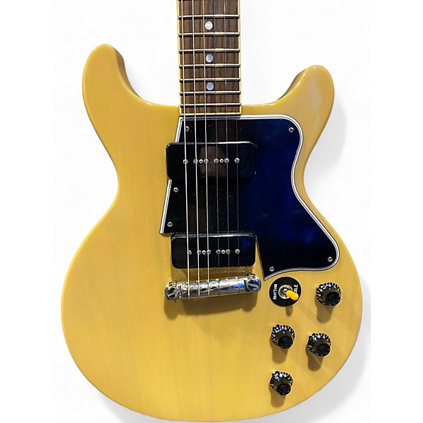 Used Epiphone Inspired by Gibson Custom 1960 Les Paul Special Double Cut R TV Yellow Solid Body Electric Guitar