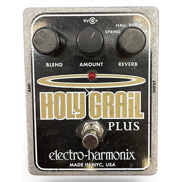 Used Electro-Harmonix Holy Grail Plus Reverb Effect Pedal