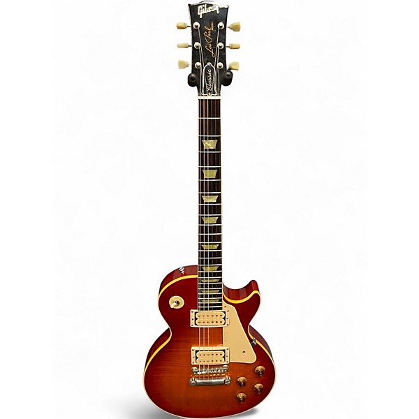 Used 1992 Gibson Les Paul Classic Heritage Cherry Sunburst Solid Body Electric Guitar