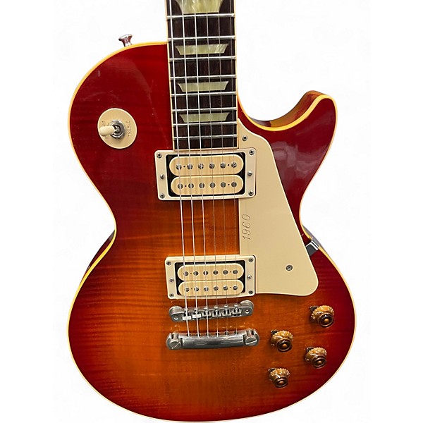 Used 1992 Gibson Les Paul Classic Heritage Cherry Sunburst Solid Body Electric Guitar