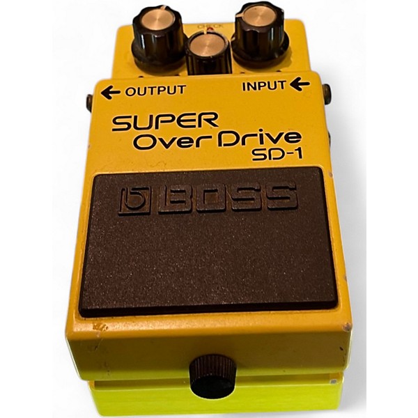 Used BOSS SD1 Super Overdrive Effect Pedal