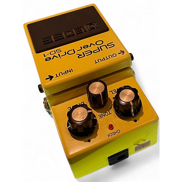 Used BOSS SD1 Super Overdrive Effect Pedal