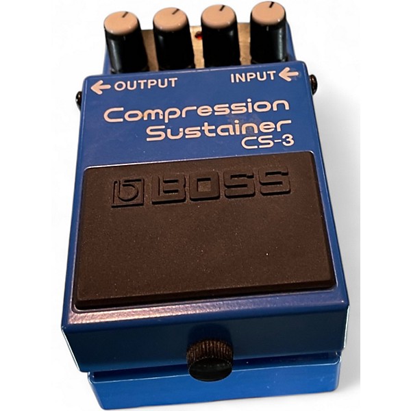 Used BOSS CS3 Compressor Sustainer Effect Pedal