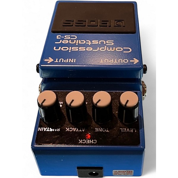 Used BOSS CS3 Compressor Sustainer Effect Pedal