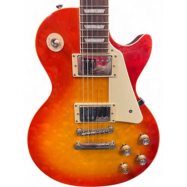 Used Epiphone Les Paul Standard Iced Tea Solid Body Electric Guitar