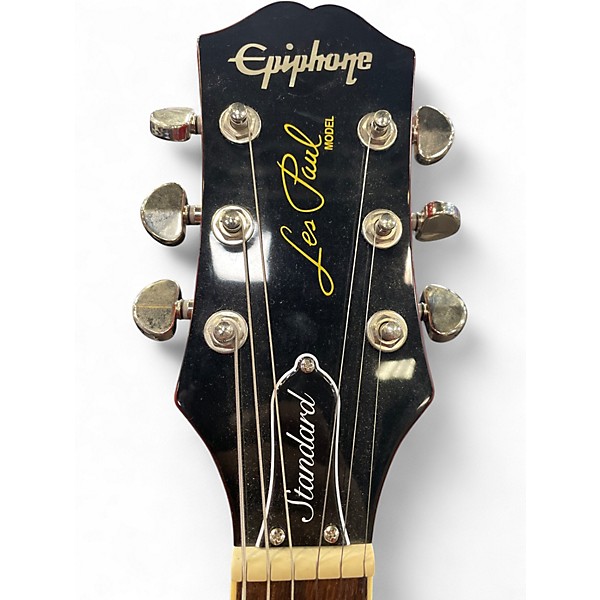Used Epiphone Les Paul Standard Iced Tea Solid Body Electric Guitar