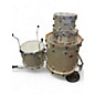 Used Ludwig 4 Piece Centennial Gold Sparkle Drum Kit thumbnail