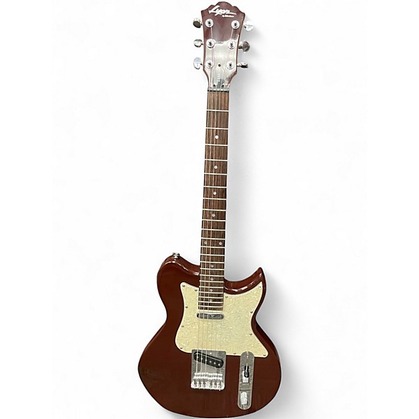 Used Lyon LI38 Brown Solid Body Electric Guitar