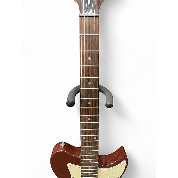 Used Lyon LI38 Brown Solid Body Electric Guitar