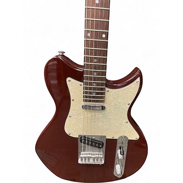 Used Lyon LI38 Brown Solid Body Electric Guitar