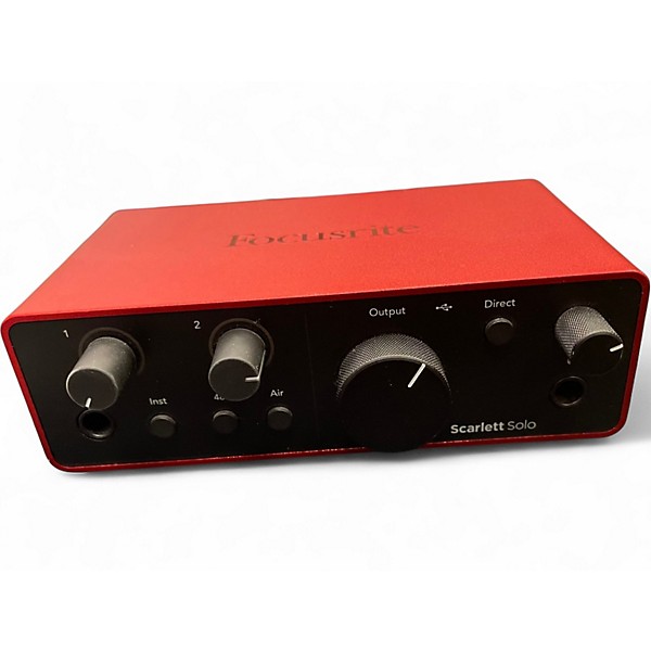 Used Focusrite Scarlett Solo Audio Interface