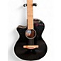 Used Ibanez AEG50L BLACK AND NATURAL Acoustic Electric Guitar