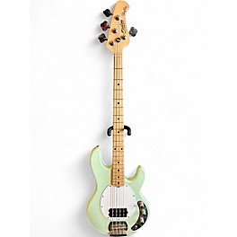 Used Sterling by Music Man STING RAY Mint Green Electric Bass Guitar