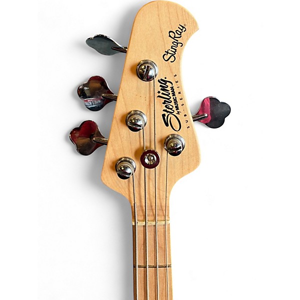 Used Sterling by Music Man STING RAY Mint Green Electric Bass Guitar