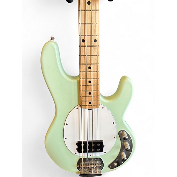 Used Sterling by Music Man STING RAY Mint Green Electric Bass Guitar