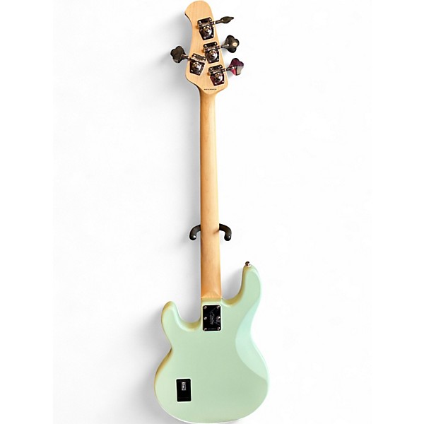 Used Sterling by Music Man STING RAY Mint Green Electric Bass Guitar
