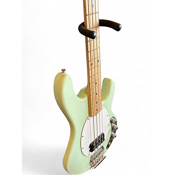 Used Sterling by Music Man STING RAY Mint Green Electric Bass Guitar