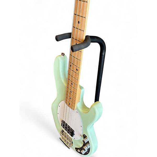 Used Sterling by Music Man STING RAY Mint Green Electric Bass Guitar