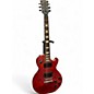 Used 2013 Gibson Les Paul Junior Trans Crimson Red Solid Body Electric Guitar thumbnail