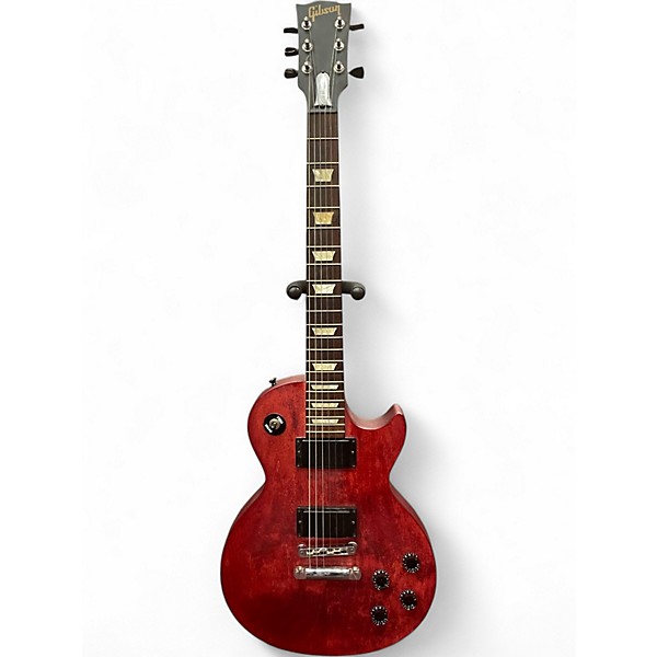 Used 2013 Gibson Les Paul Junior Trans Crimson Red Solid Body Electric Guitar