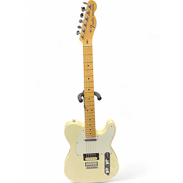 Used Fender GC USA PRO Telecaster HS Olympic White Solid Body Electric Guitar