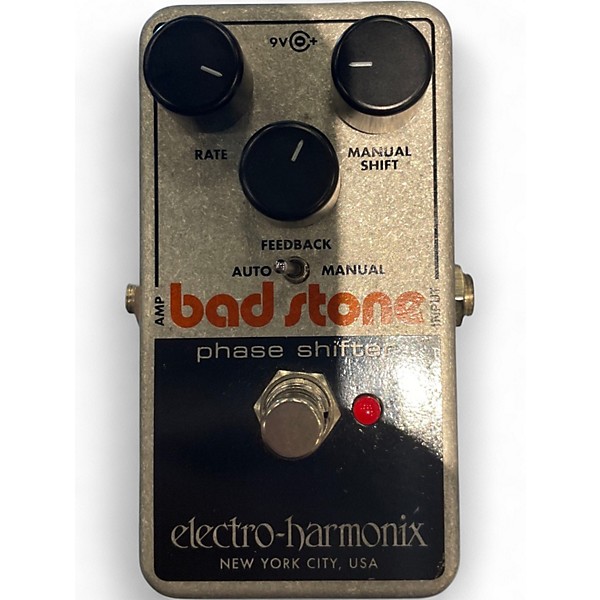 Used Electro-Harmonix Bad Stone Phase Shifter Effect Pedal