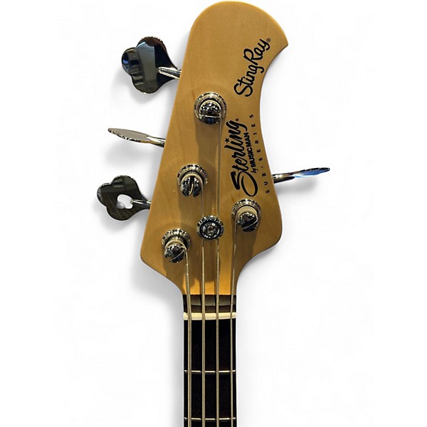 Used Sterling by Music Man STINGRAY SUB WALNUT SATIN Electric Bass Guitar